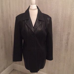 NINE WEST LEATHER JACKET